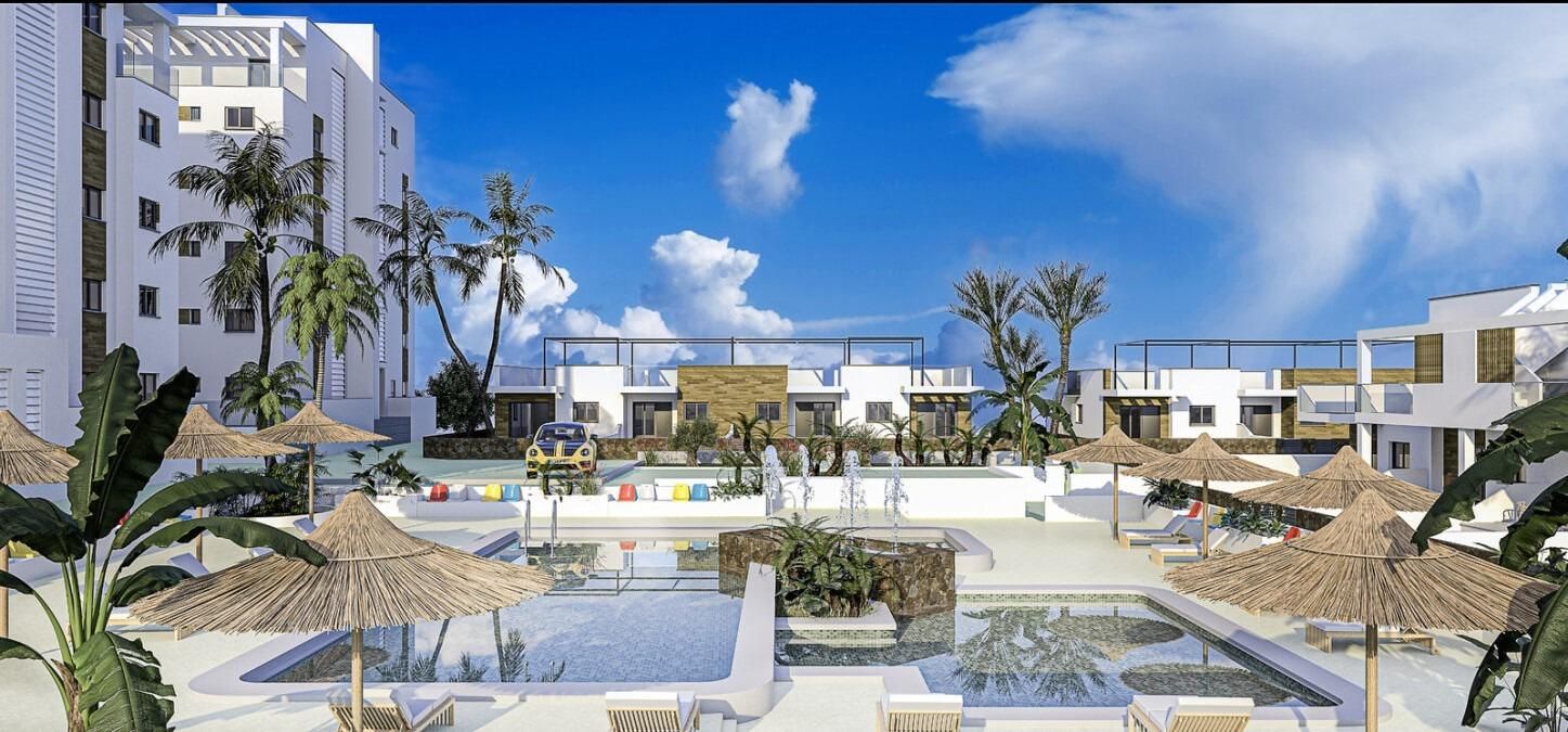 Terrassa de Apartament en venda en Pilar de la Horadada amb Aire condicionat, Jardí privat i Terrassa