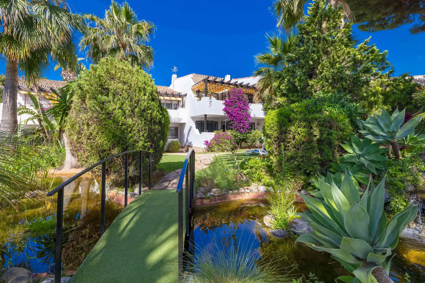 Garden of Ground floor for sale in Marbella  with Air Conditioner, Terrace and Community pool