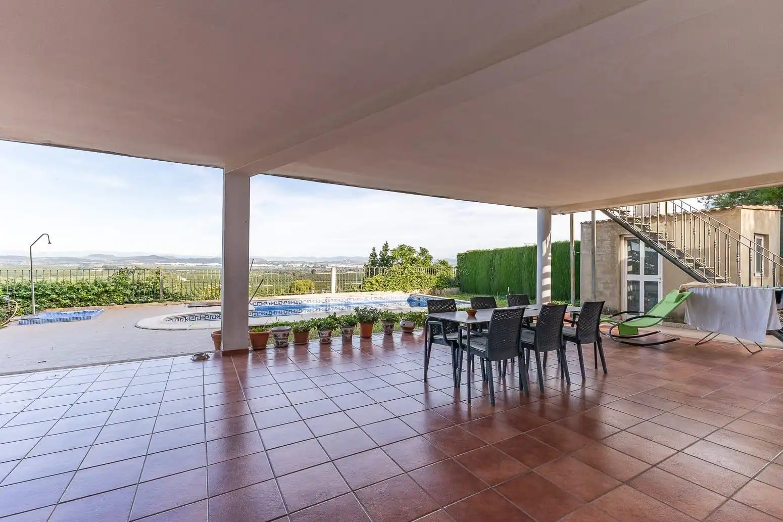 Terraza de Casa o chalet en venta en Chiva con Aire acondicionado, Terraza y Piscina