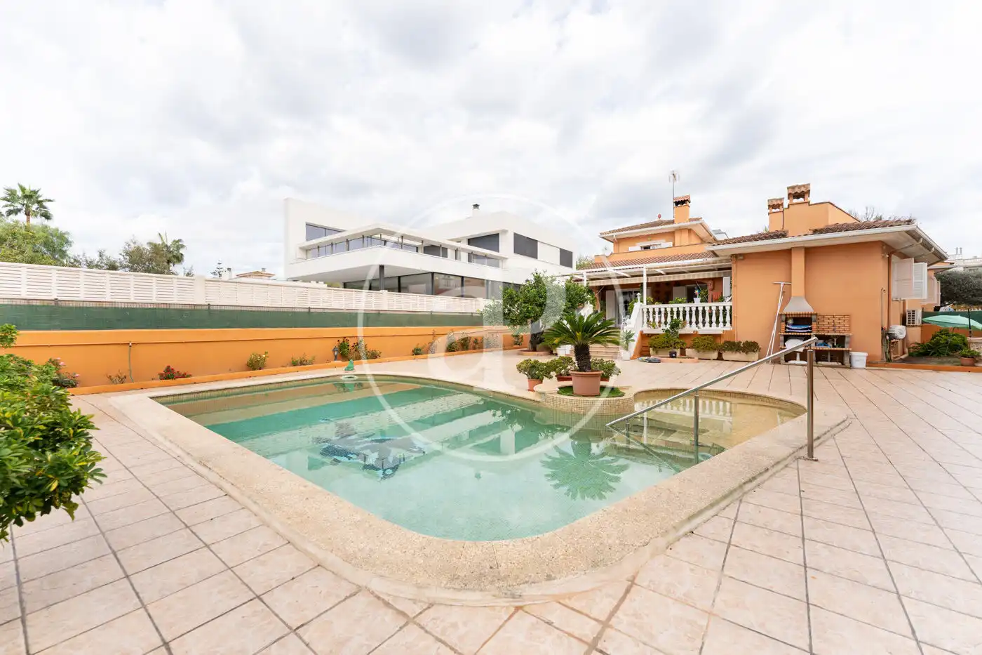 Exterior view of Houses for sale in  Palma de Mallorca  with Air Conditioner, Heating and Private garden