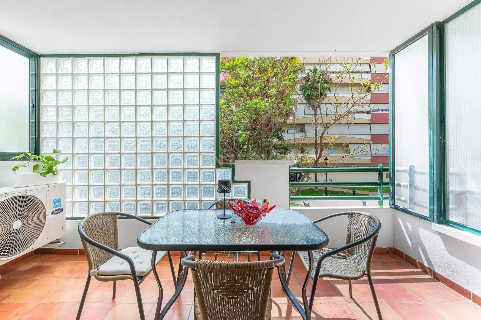 Terrace of Apartments for sale in Estepona  with Air Conditioner and Washing machine