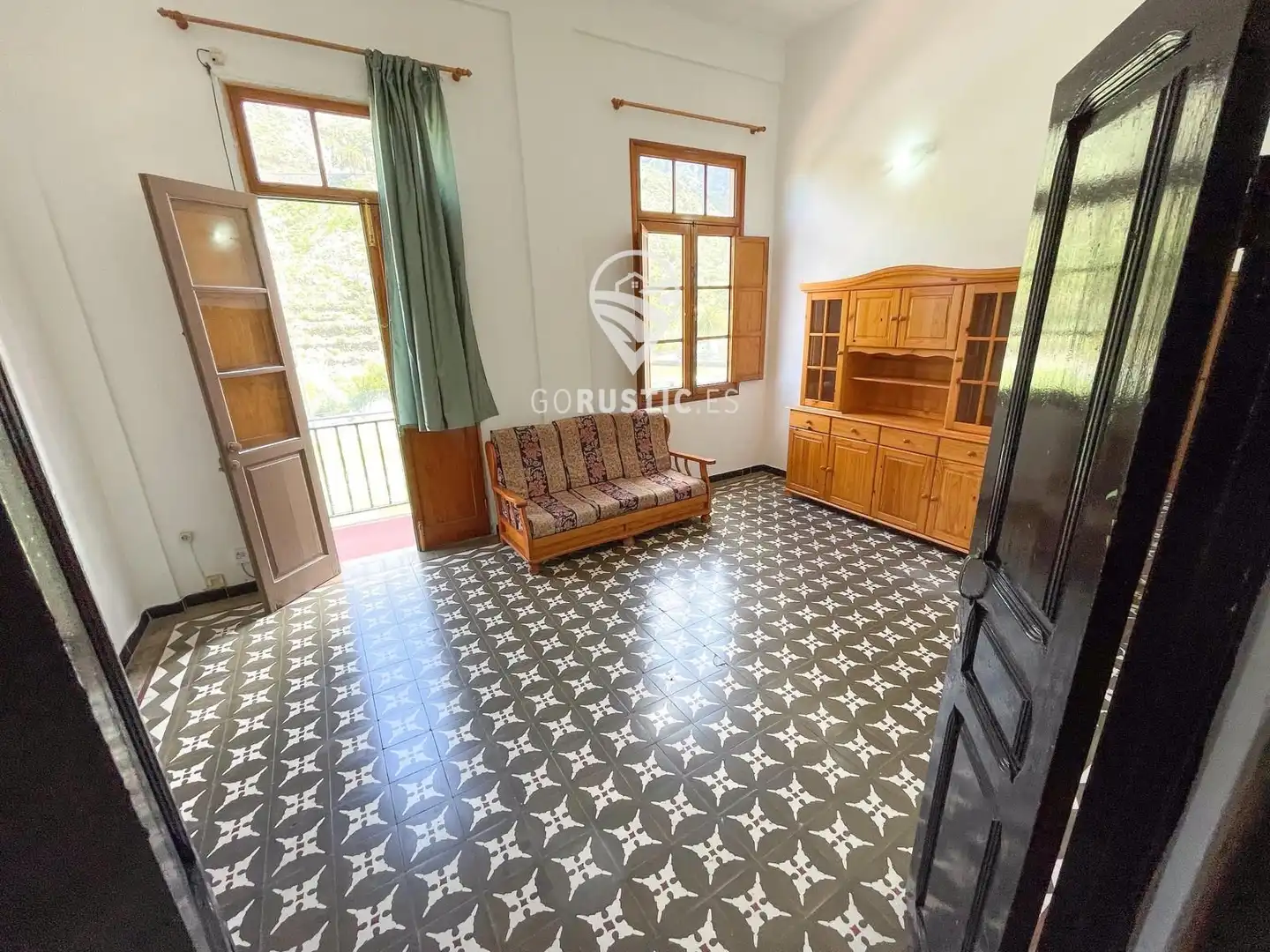 Sala de estar de Apartamento en venta en Hermigua con Terraza, Trastero y Amueblado