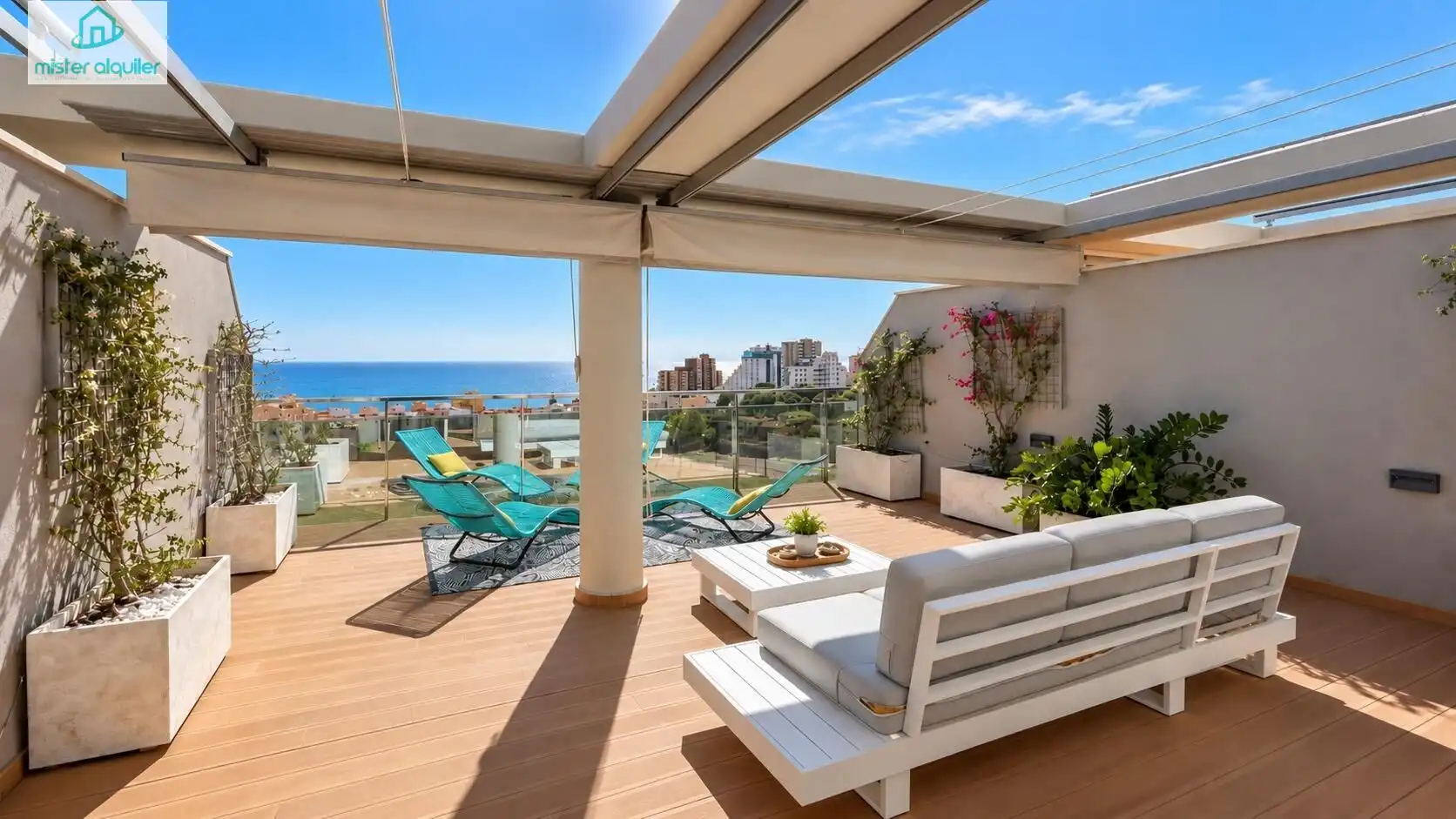 Ático con terraza en alquiler en VICENT BLASCO I IBAÑEZ DE 2