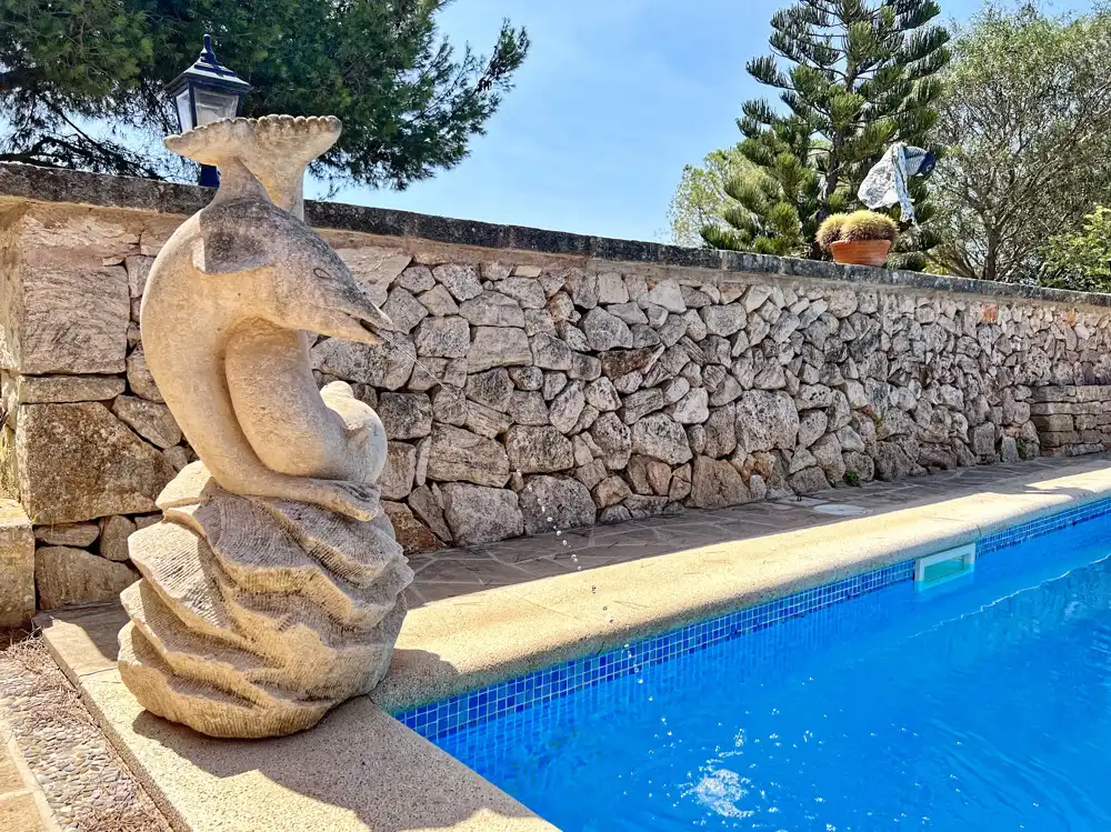 Piscina de Casa o xalet en venda en Ses Salines amb Aire condicionat, Calefacció i Terrassa