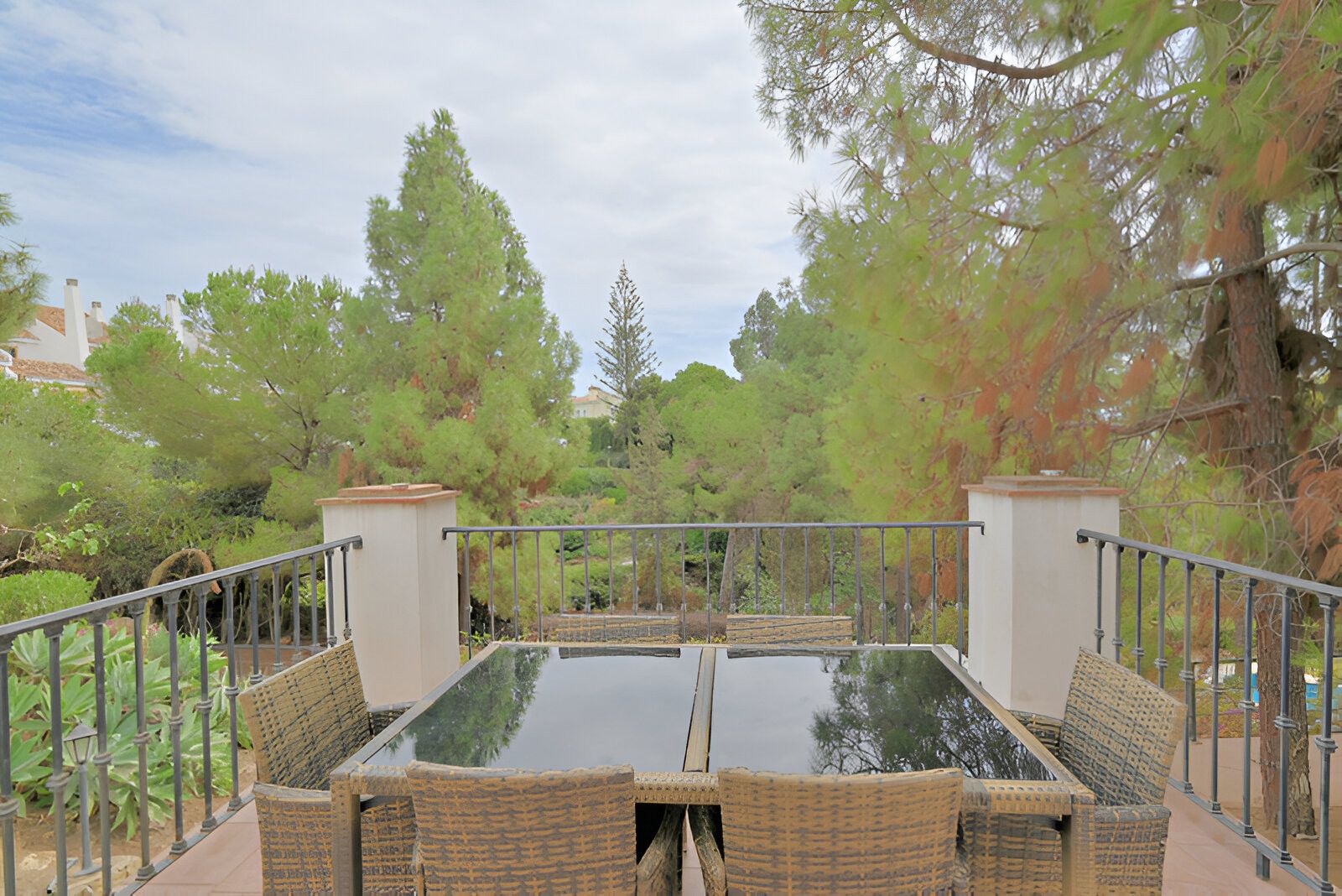 Terrassa de Casa o xalet en venda en Mijas amb Aire condicionat, Terrassa i Piscina