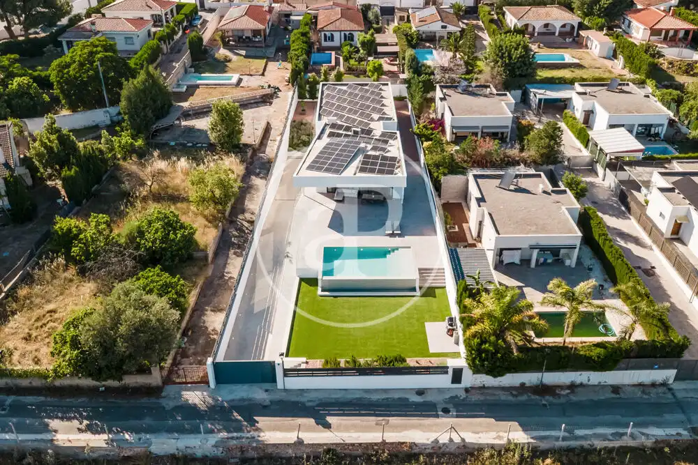 Vista exterior de Casa o chalet en venta en Náquera con Aire acondicionado, Calefacción y Terraza