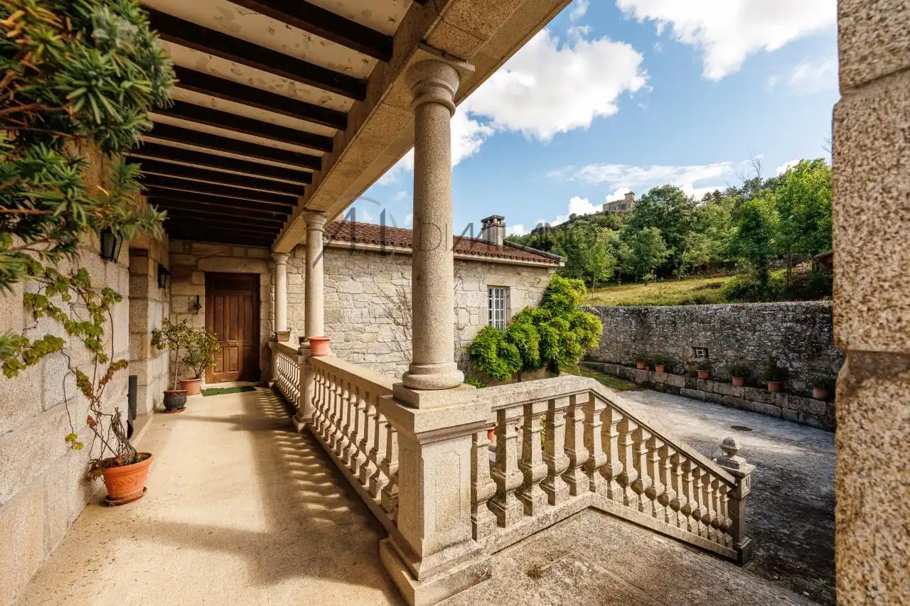 Terraza de Finca rústica en venta en Verín con Calefacción, Jardín privado y Parquet