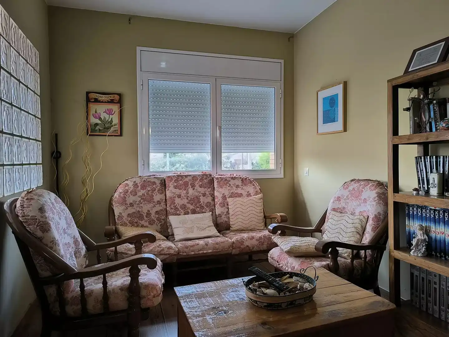 Sala de estar de Casa o chalet en venta en Riudarenes con Terraza