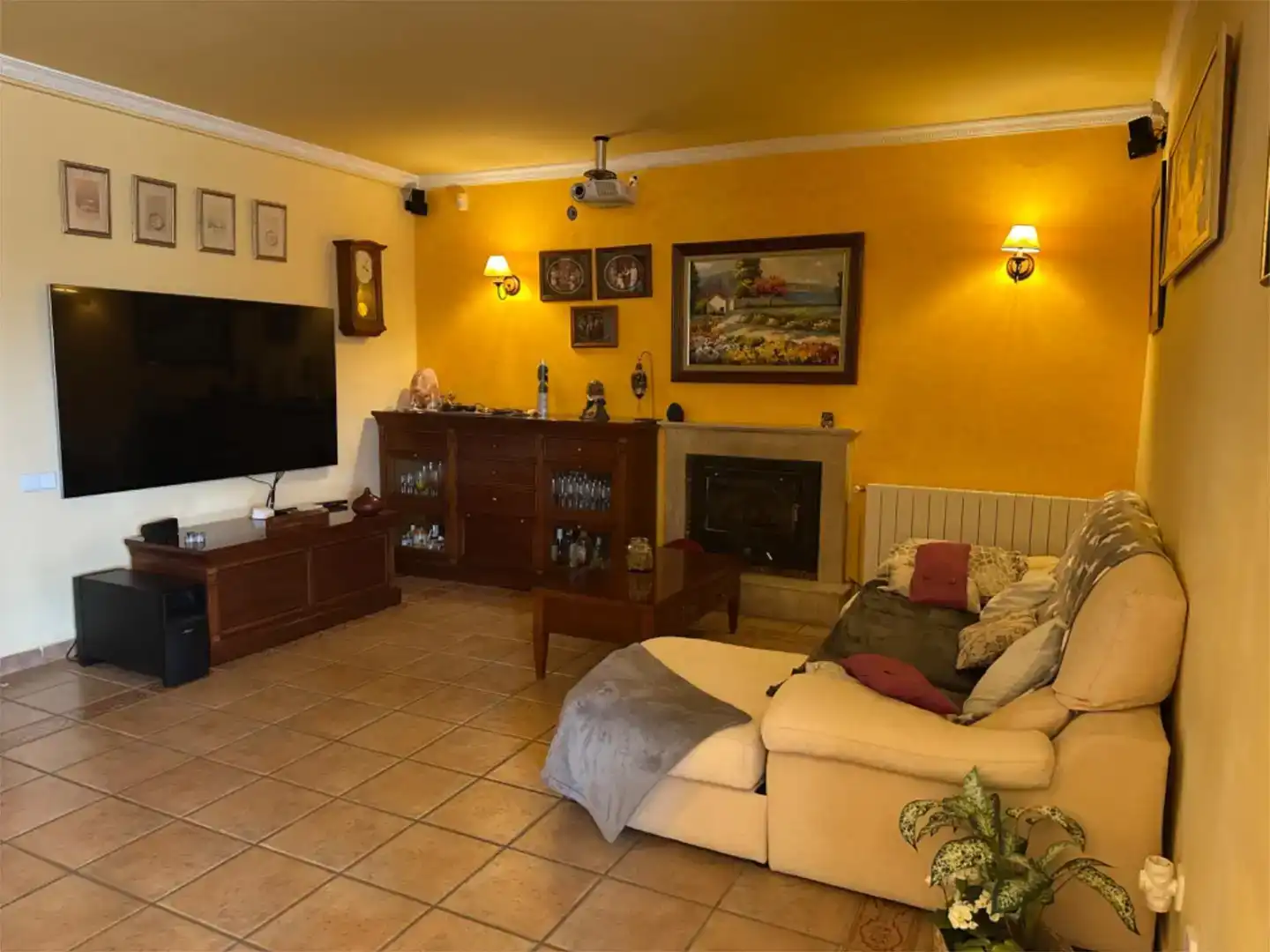 Sala d'estar de Casa o xalet en venda en Bonastre amb Aire condicionat i Piscina