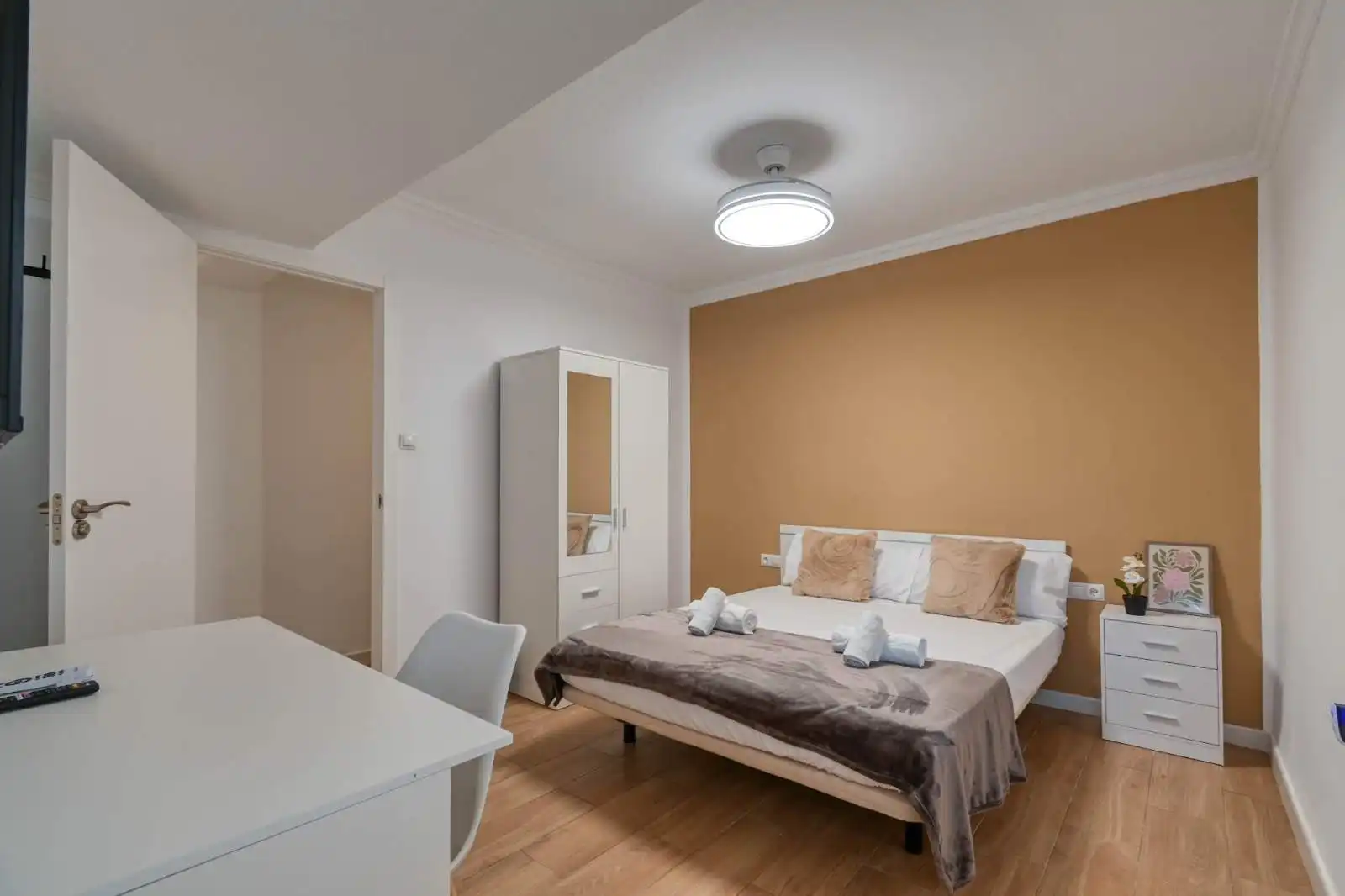Bedroom of Flat for share in Alicante / Alacant  with Air Conditioner and Furnished