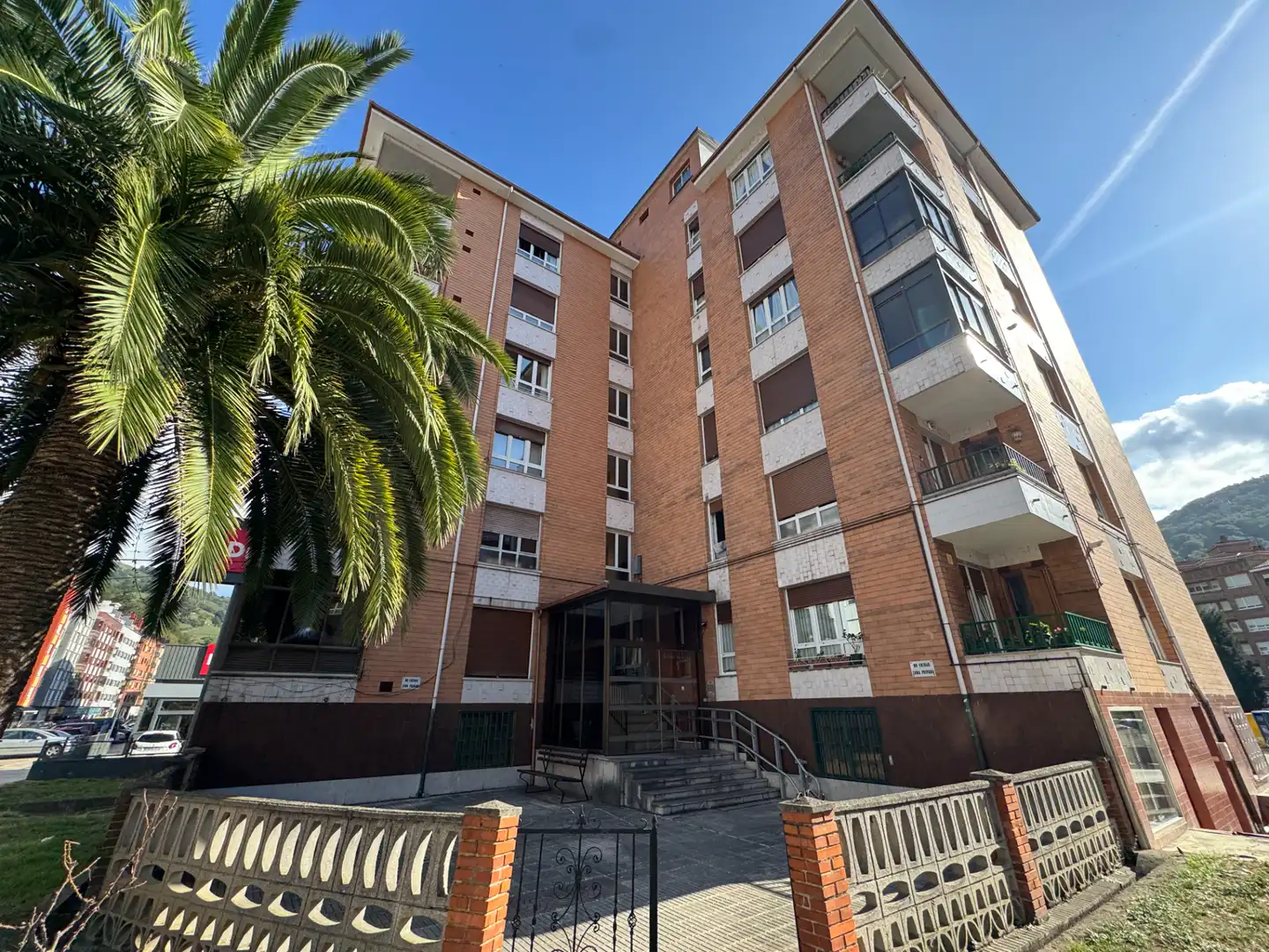 Exterior view of Flat for sale in Lena  with Heating, Terrace and Oven