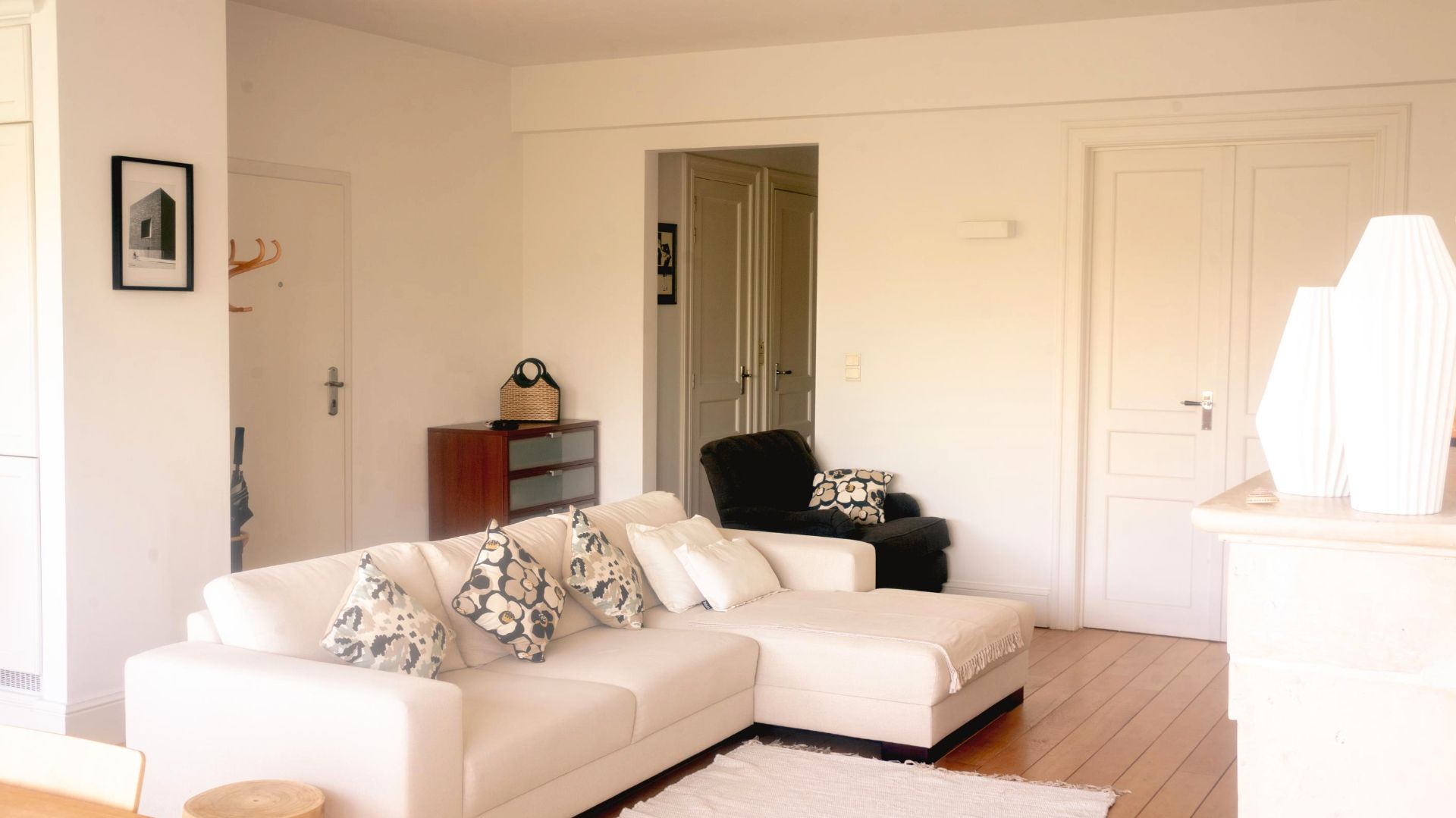 Sala d'estar de Estudi de lloguer en Vera amb Moblat i Es permeten mascotes