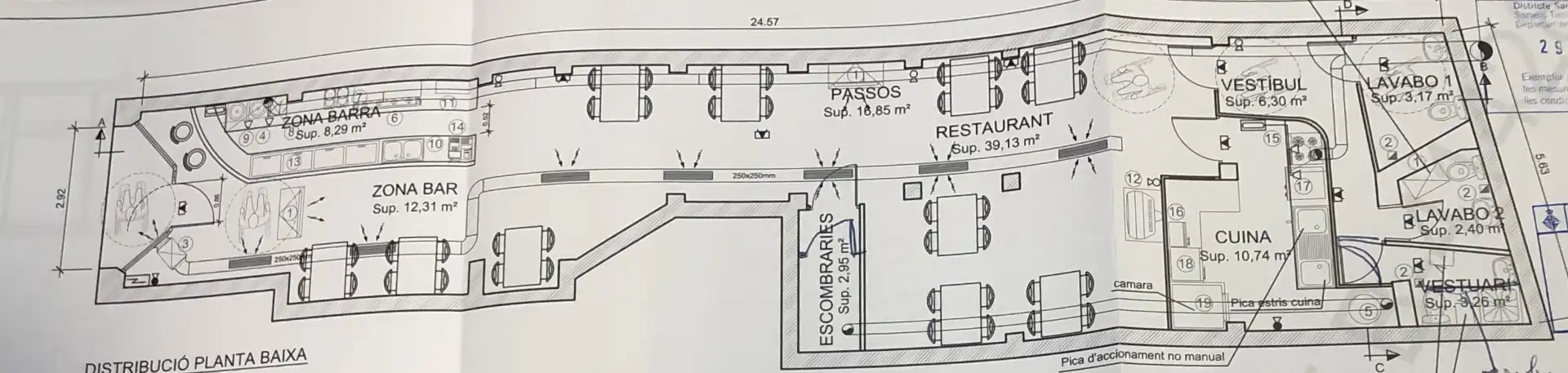 Commercial properties for transfer in Sants-Badal
