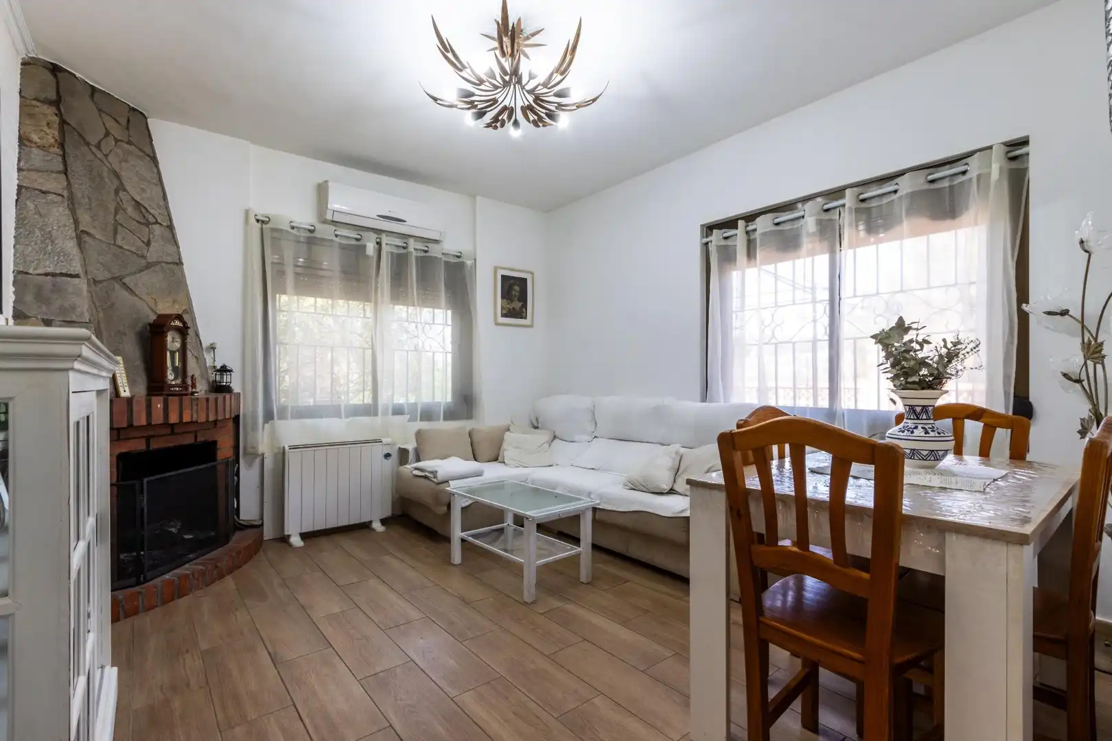 Living room of Houses for sale in Castellbisbal  with Air Conditioner, Heating and Private garden