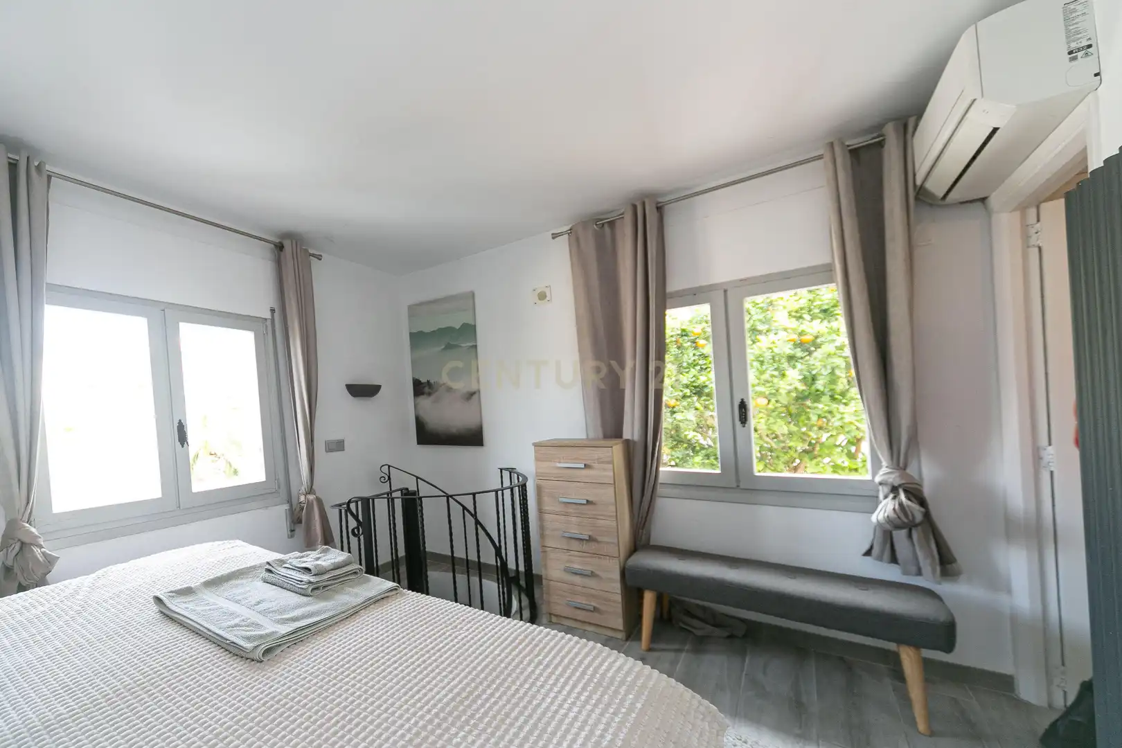 Habitación de Apartamento de alquiler en Benissa con Aire acondicionado, Trastero y Piscina
