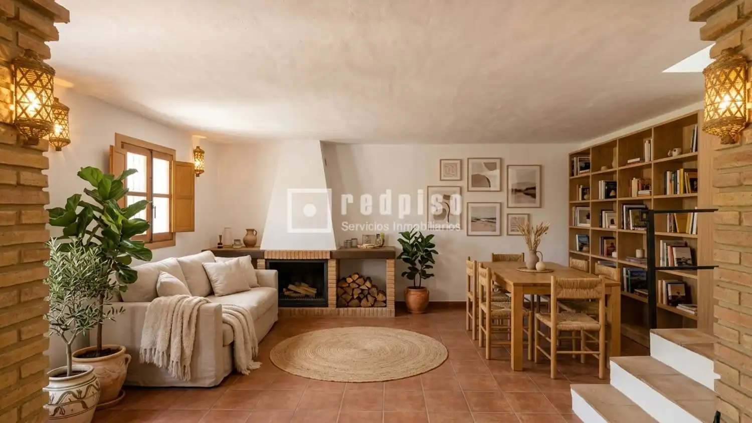 Sala de estar de Casa o chalet en venta en Arriate con Calefacción, Jardín privado y Terraza