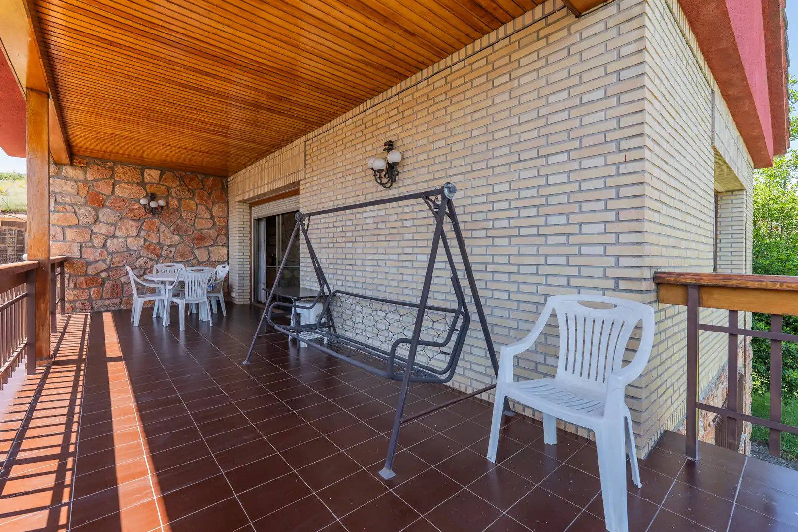 Terrace of Houses for sale in El Molar (Madrid)  with Air Conditioner, Heating and Private garden