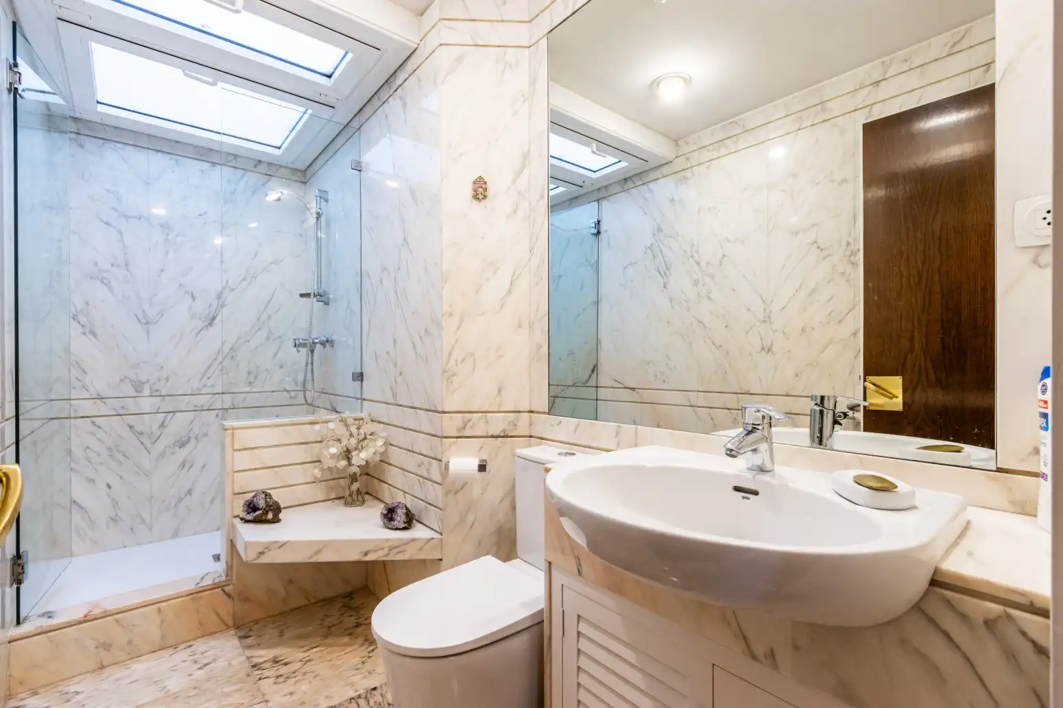 Baño de Casa o chalet en venta en Matadepera con Calefacción, Jardín privado y Parquet