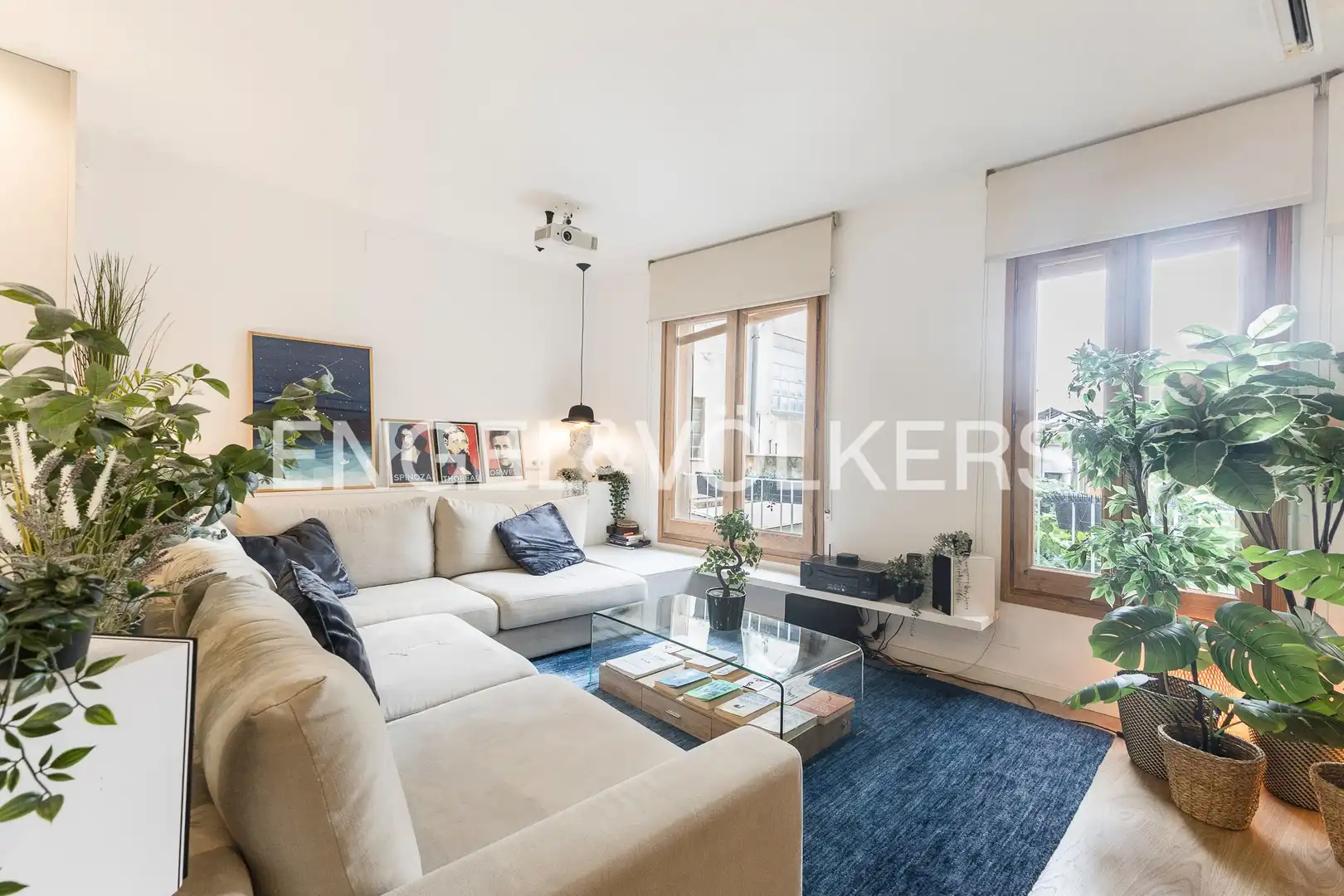 Sala de estar de Piso en venta en Sarrià - Sant Gervasi