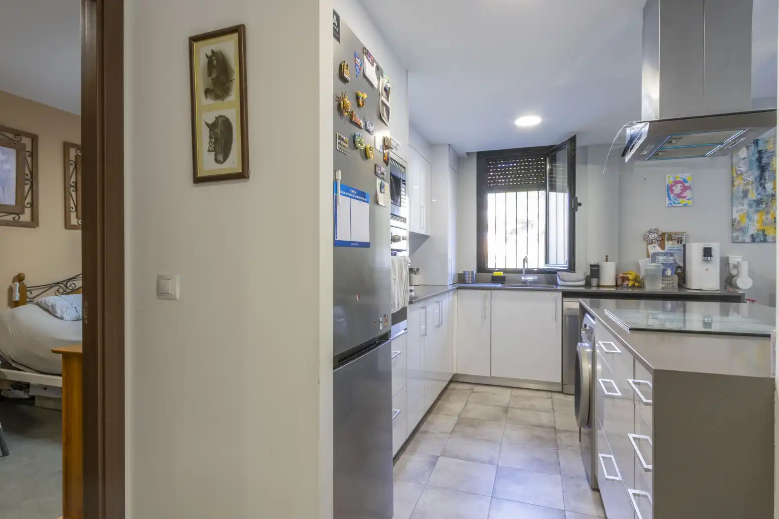 Kitchen of Flat for sale in Náquera  with Community pool