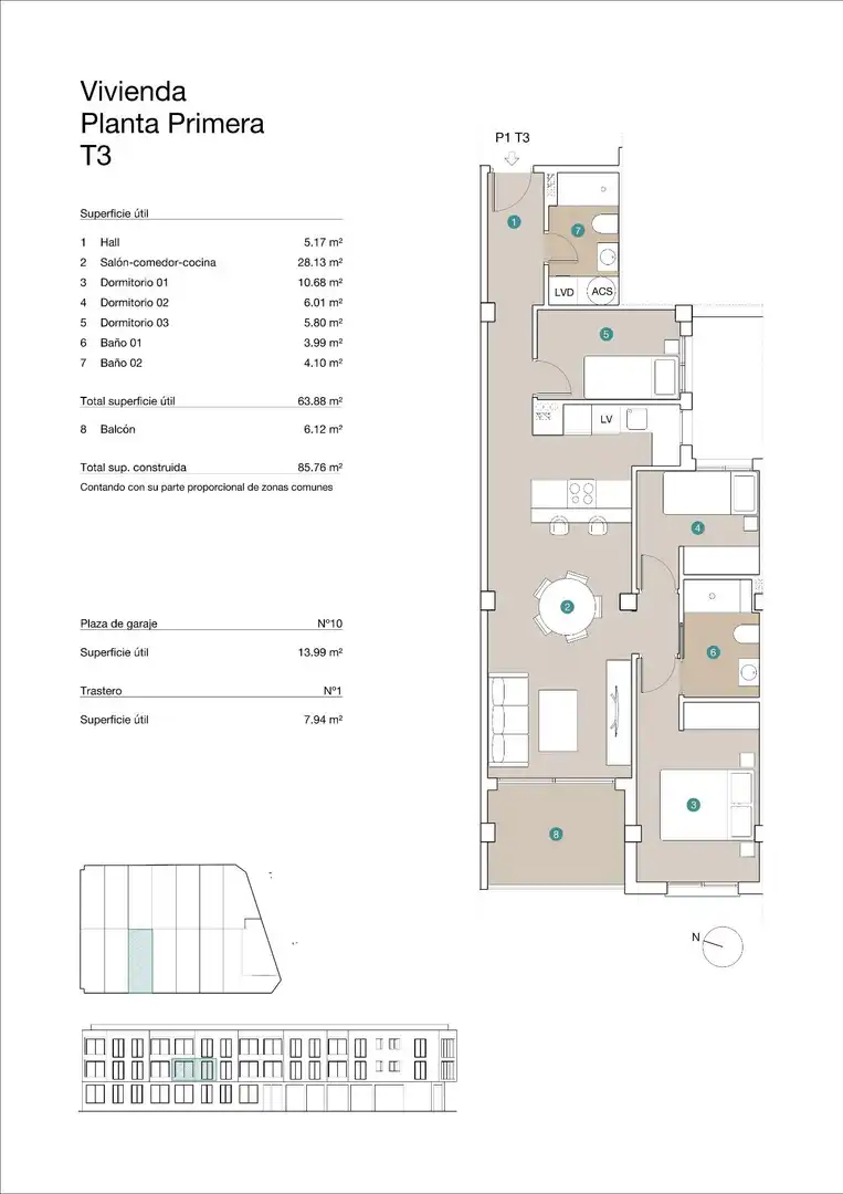 Appartement compact avec piscine à vendre à Jacarilla, imagen 31