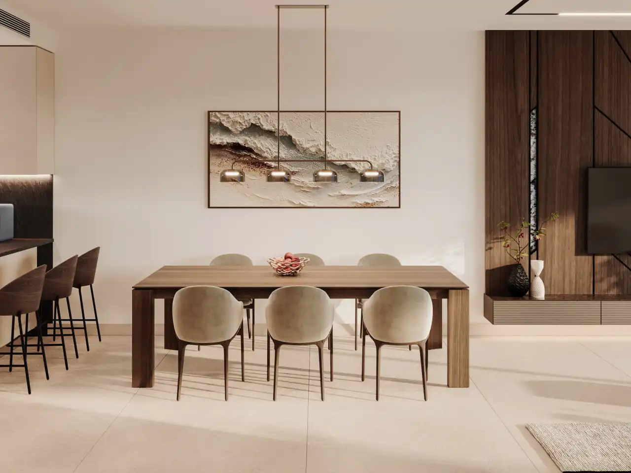 Comedor de Casa o chalet en venta en Marbella con Aire acondicionado, Calefacción y Jardín privado