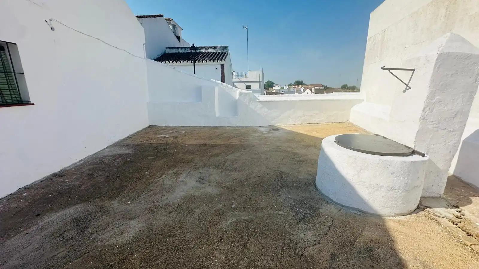 Terrassa de Casa o xalet en venda en Aznalcázar amb Aire condicionat, Calefacció i Jardí privat