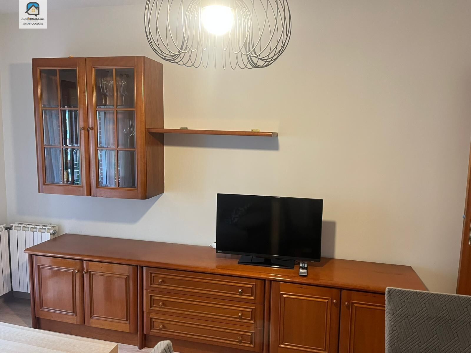 Sala d'estar de Pis de lloguer en Valladolid Capital amb Calefacció i Terrassa