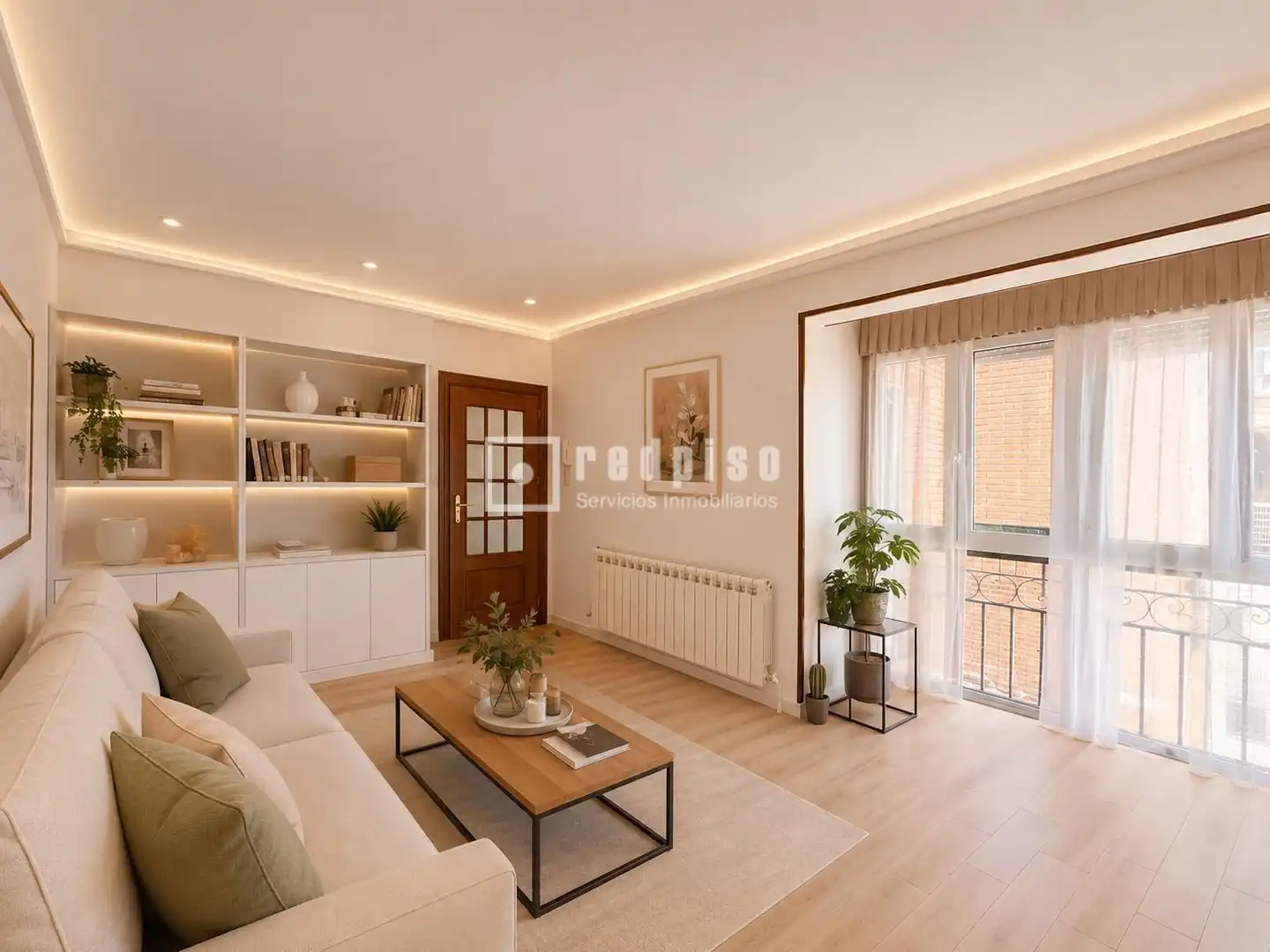 Living room of Flat for sale in Madrid