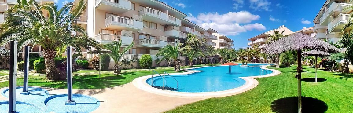 Swimming pool of Flat for sale in Jávea / Xàbia  with Air Conditioner, Heating and Private garden