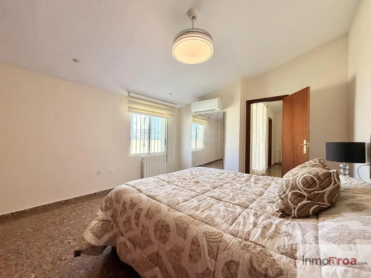 Bedroom of Duplexes for rent in Castellón de la Plana / Castelló de la Plana  with Air Conditioner, Heating and Terrace