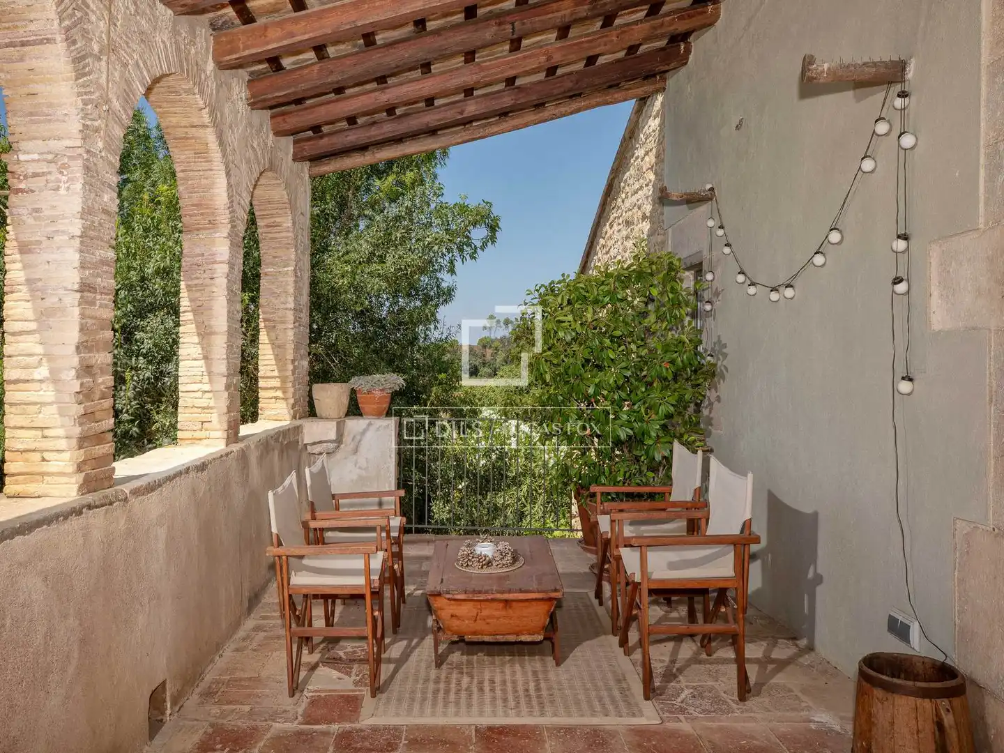 Terrassa de Finca rústica en venda en Vilademuls amb Calefacció, Jardí privat i Terrassa