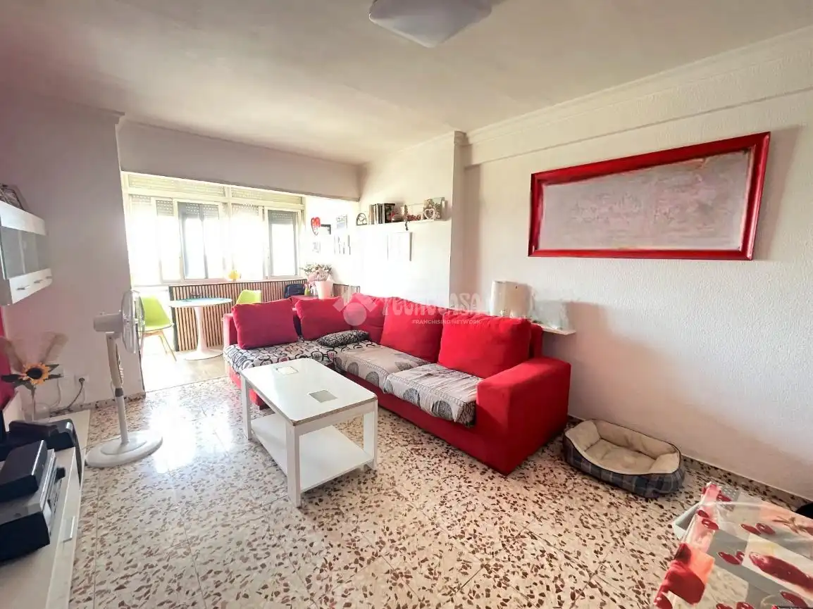 Sala d'estar de Pis en venda en San Fernando amb Terrassa