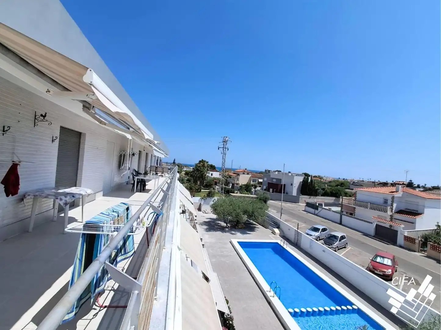 Piscina de Piso en venta en Vinaròs con Aire acondicionado, Terraza y Amueblado