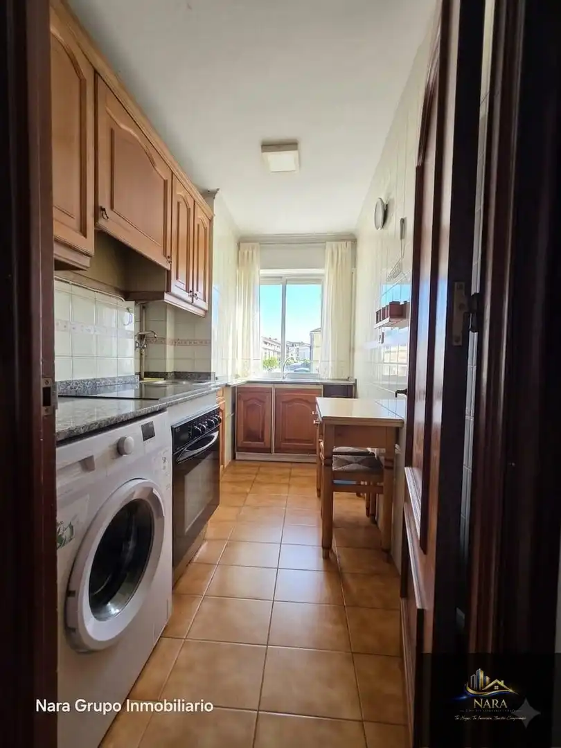 Küche von Wohnung zum Verkauf in Santander mit Heizung, Parkett und Möbliert