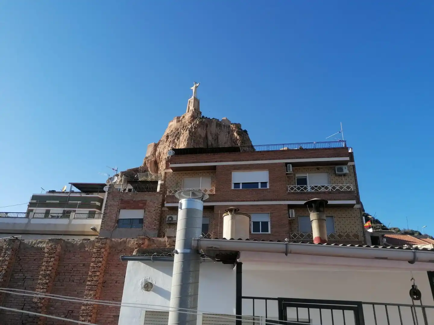 Vista exterior de Piso de alquiler en  Murcia Capital con Aire acondicionado