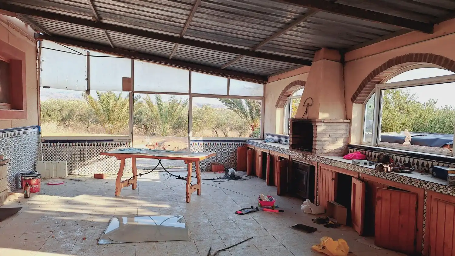 Cuina de Casa o xalet en venda en Los Gallardos
