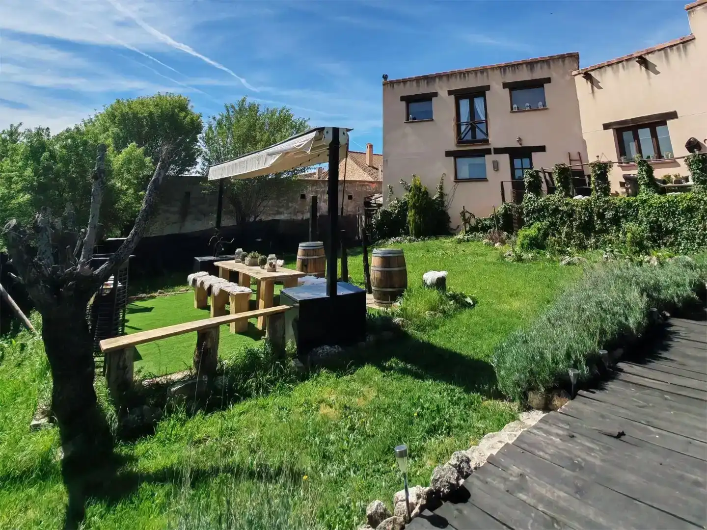 Terrassa de Pis en venda en Sepúlveda amb Jardí privat i Moblat