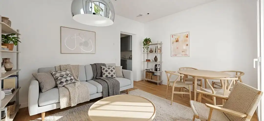 Sala de estar de Piso en venta en  Madrid Capital con Aire acondicionado, Calefacción y Trastero