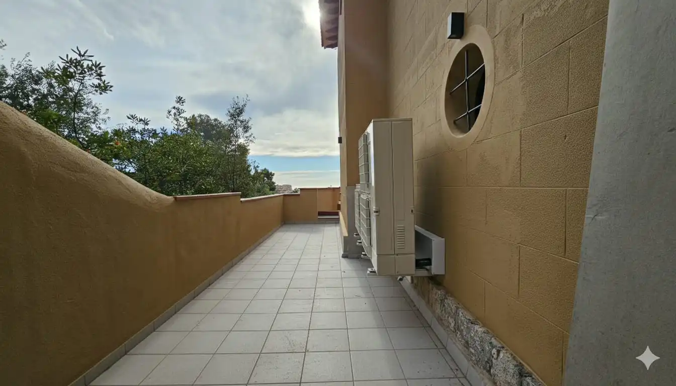 Terraza de Casa o chalet en venta en Barcelona con Aire acondicionado, Calefacción y Jardín privado