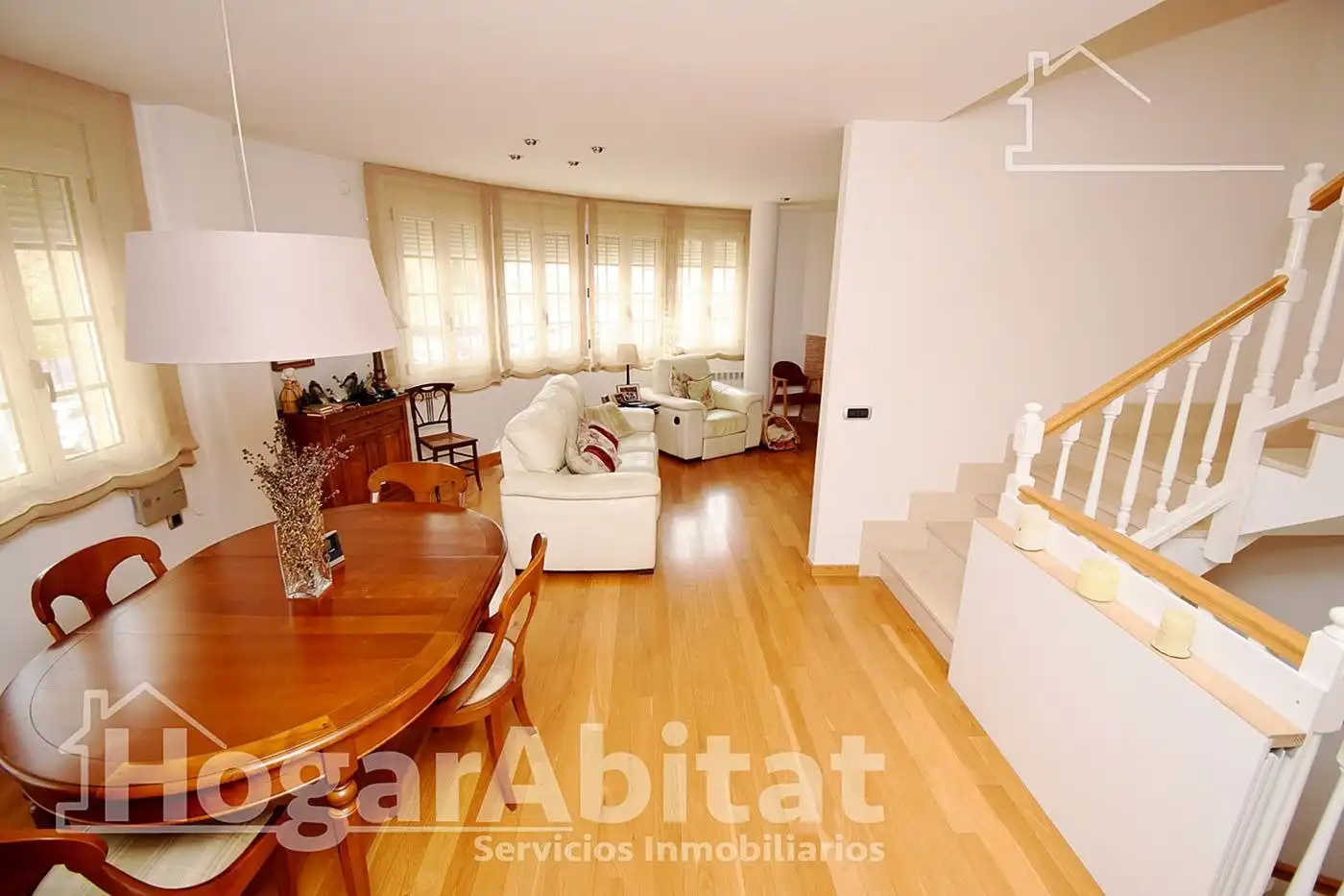 Living room of Detached homes for sale in Vila-real  with Air Conditioner, Private garden and Terrace
