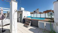 Swimming pool of Attic for sale in  Granada Capital  with Heating, Terrace and Swimming Pool