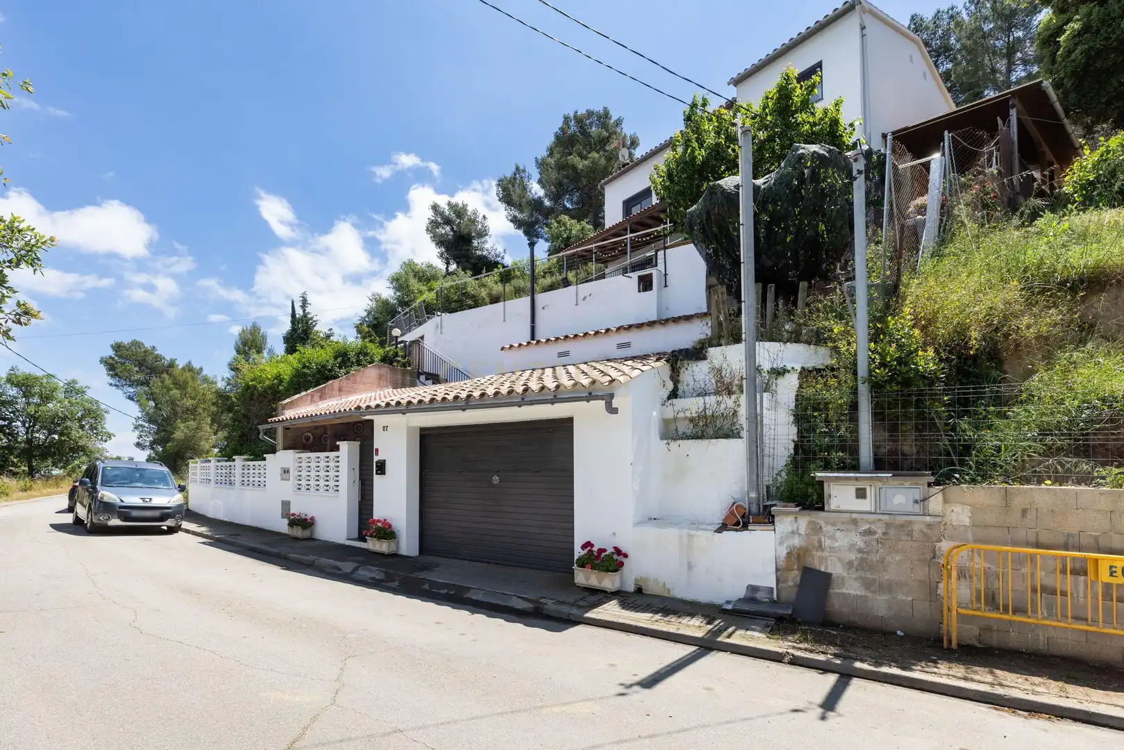 Vista exterior de Casa o chalet en venta en Palafolls con Aire acondicionado, Jardín privado y Piscina