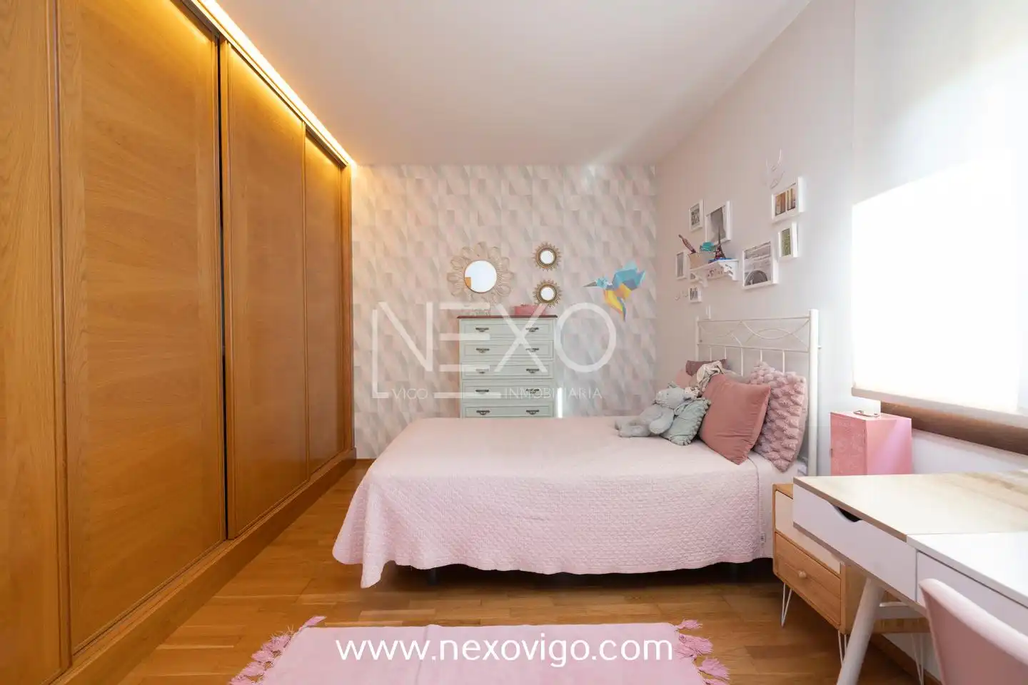 Bedroom of Houses for sale in Vigo   with Heating, Private garden and Terrace