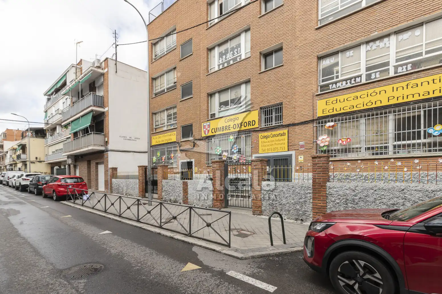 Vista exterior de Piso en venta en Madrid con Calefacción y Terraza