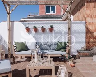 Terrassa de Apartament de lloguer en  Barcelona Capital amb Aire condicionat, Terrassa i Moblat