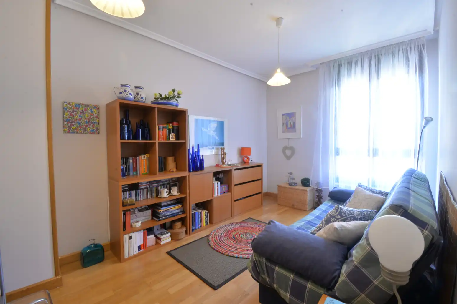 Sala de estar de Casa adosada en venta en Morcín con Calefacción, Jardín privado y Terraza