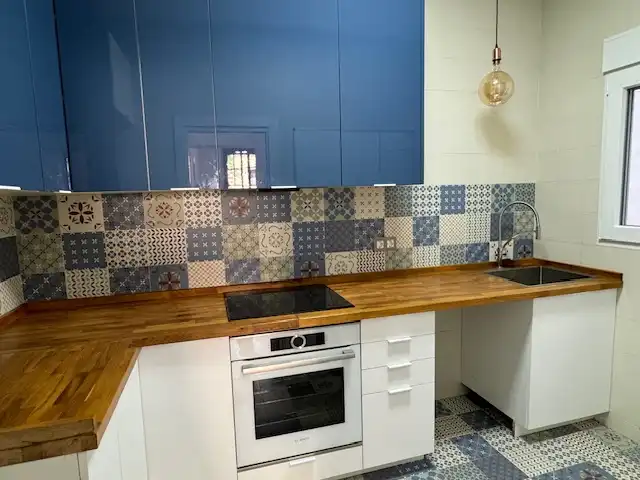 Cocina de Piso en venta en Castellón de la Plana / Castelló de la Plana con Parquet y Horno