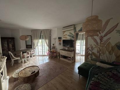 Sala d'estar de Pis de lloguer en  Barcelona Capital amb Aire condicionat, Calefacció i Parquet