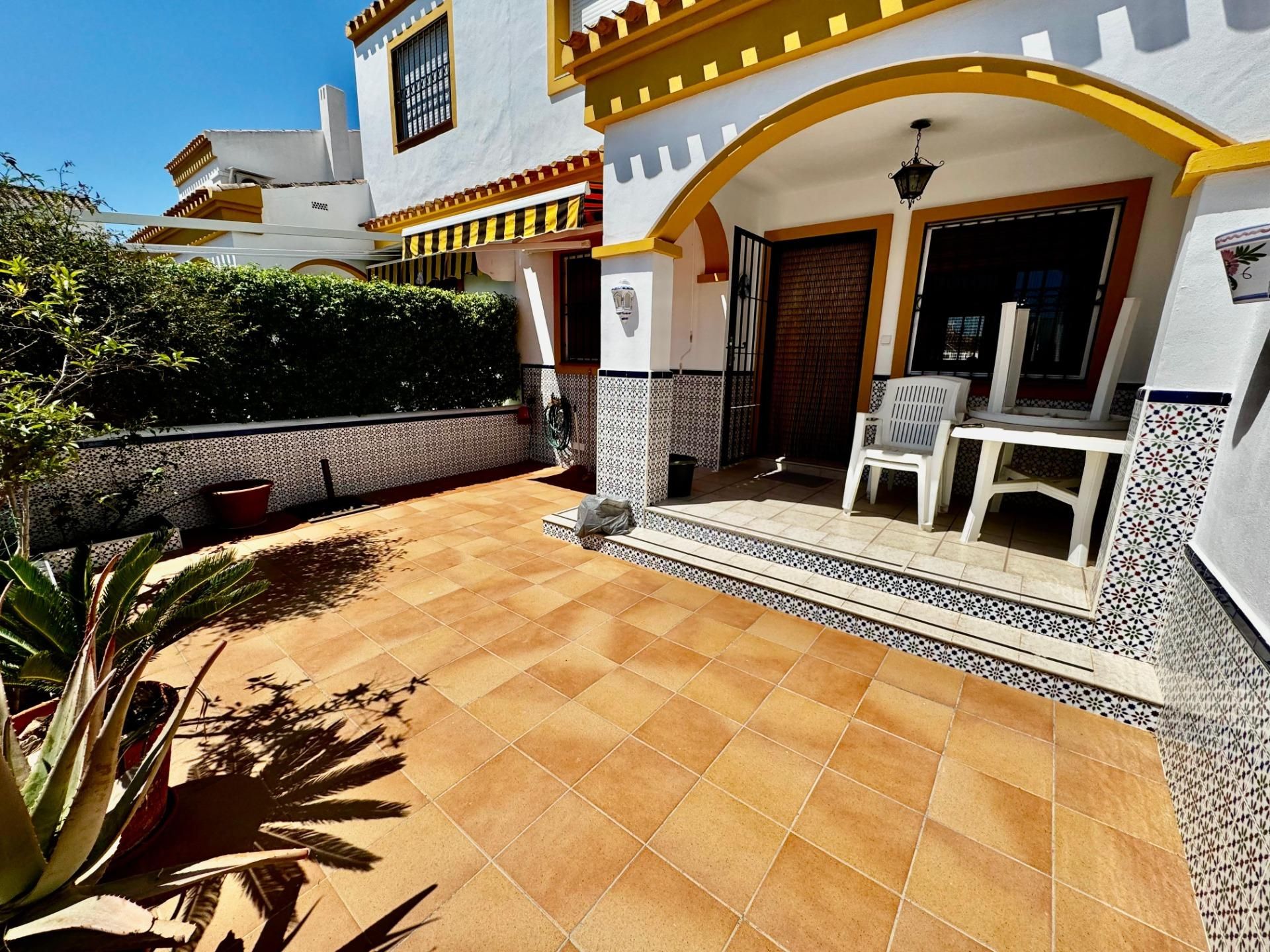 Terrace of Single-family semi-detached for sale in Pilar de la Horadada  with Air Conditioner, Heating and Private garden